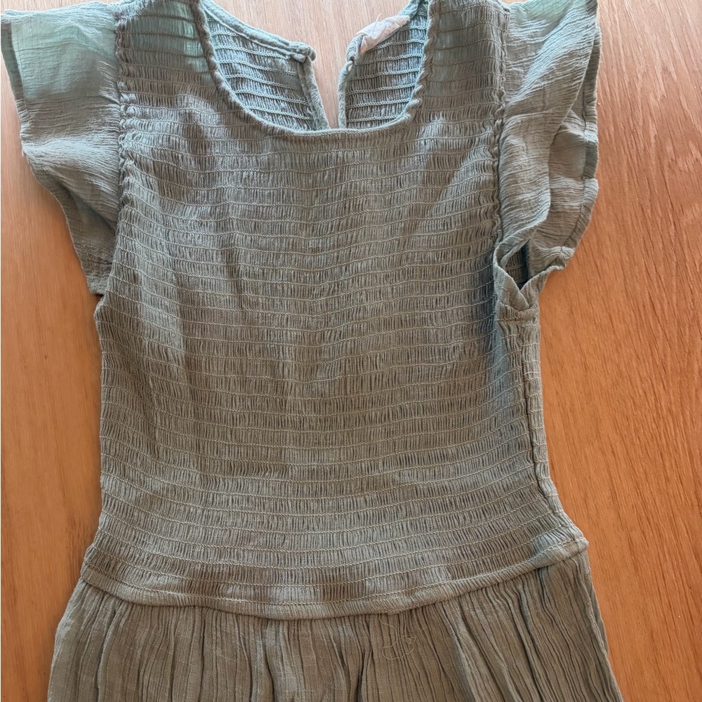 Women Maxi Dress - Green